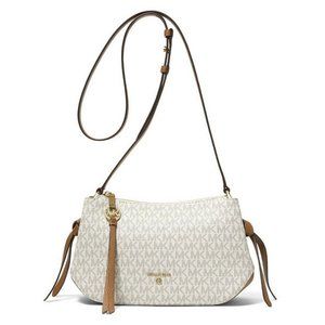 Michael Kors Grand Medium Vanilla Acorn Crossbody messenger BAG